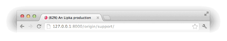 favicon generado con piecon